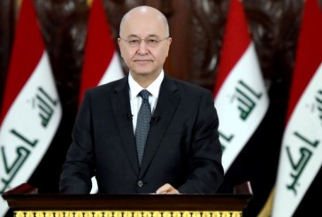 ما رأيك بتلويح رئيس الجمهورية العراقية بالاستقالة ؟