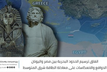 اتفاق ترسيم الحدود البحرية بين مصر واليونان الدوافع والانعكاسات على معادلة الطاقة شرق المتوسط