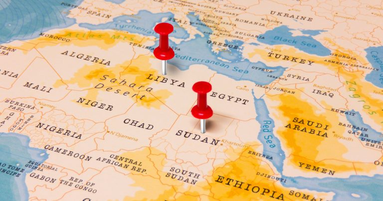 اقليمي ودولي حركات التمرد السودانية في ليبيا
