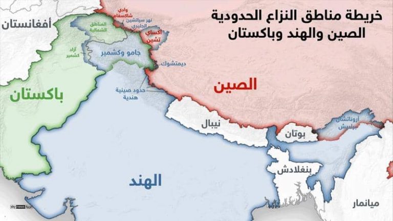 نزاعات الحدود: دراسة لحالتي النزاع الصيني الهندي والأذربيجاني الأرمني