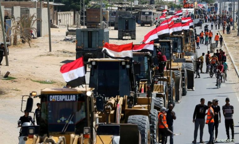 سياسة مصر في إدارة ملف “إعادة إعمار غزة”