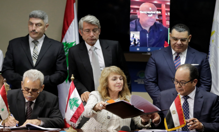 توقيع اتفاقية تصدير الغاز المصري إلي لبنان عبر سوريا.. البنود والأهمية الاستراتيجية لبيروت